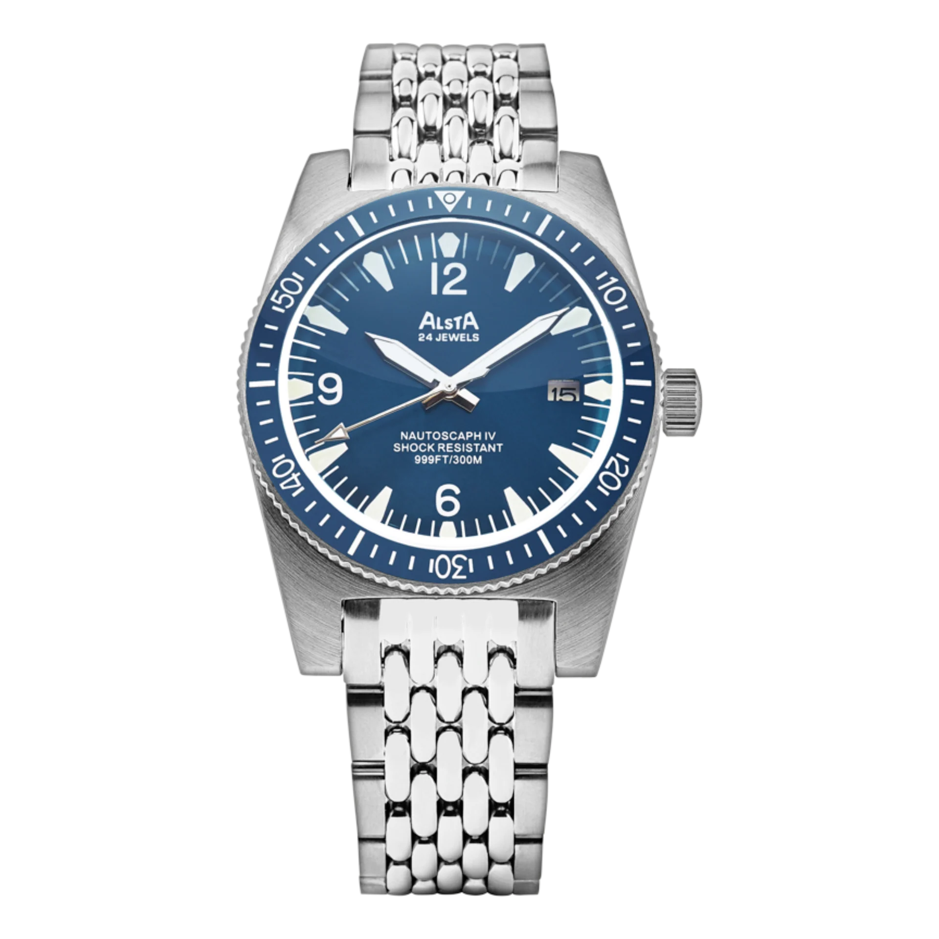 Alsta Nautoscaph  IV — 300M Dive Watch | beads-of-Rice