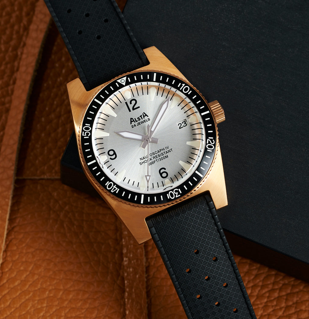 Alsta Nautoscaph Bronze — Anacapri Blue