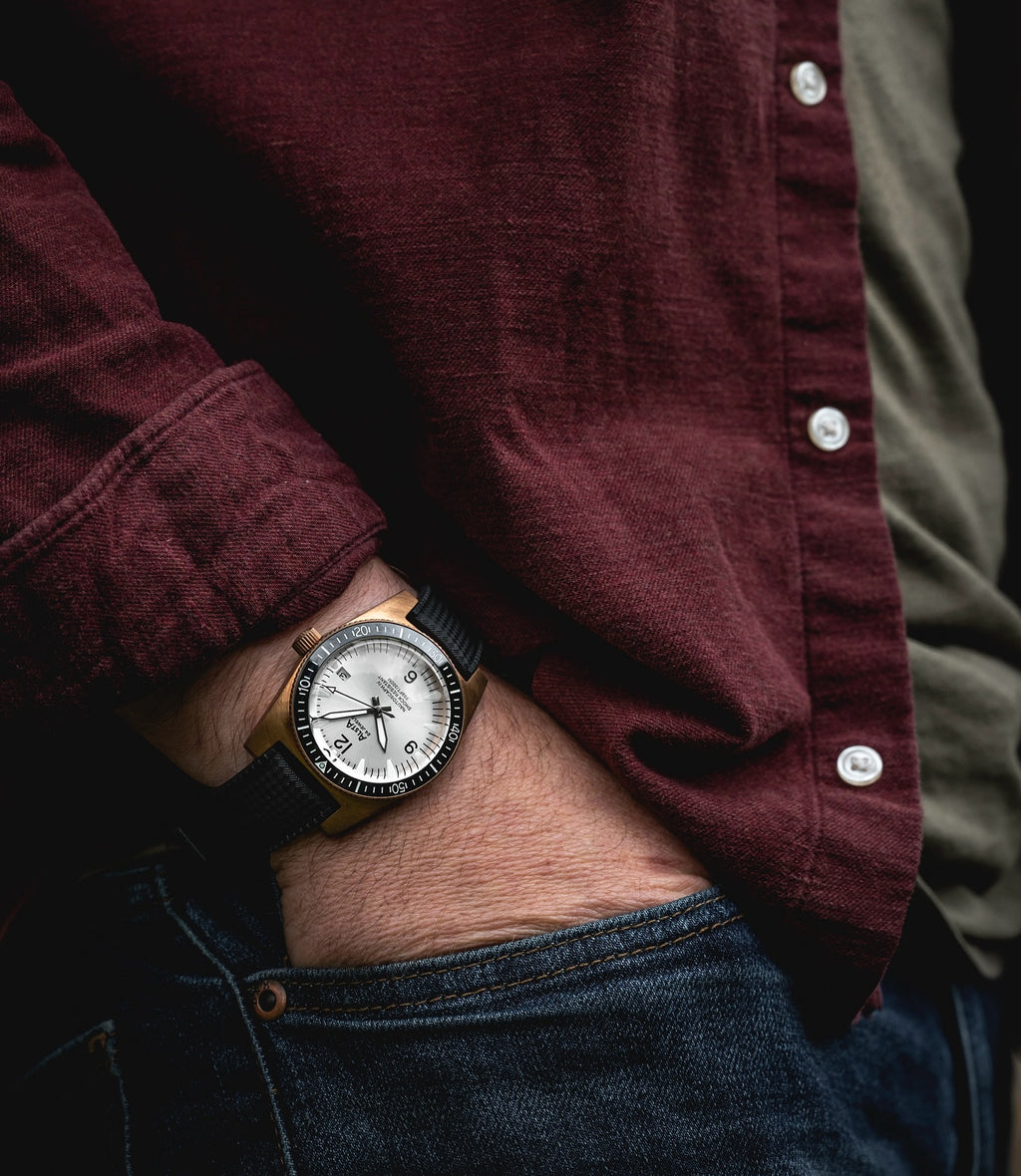 Alsta Nautoscaph Bronze — Anacapri Blue