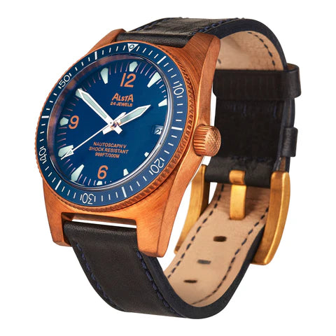 Alsta Nautoscaph Bronze — Anacapri Blue