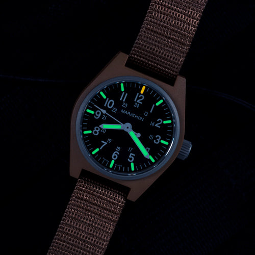 Marathon 34mm  Field Watch — Desert Tan — Automatic (GPM)